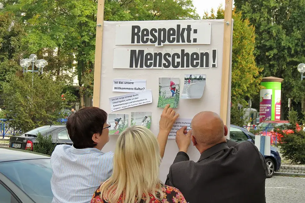 Respekt: Menschen!